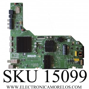 MAIN FUENTE PARA SMAT TV SANSUI 4K UHD / NUMERO DE PARTE SMX50T1UN / TP.MS6886.PB765 (T) / ELMT6886-FG95 / SMX50T1UNT07244 / 0656864 / H20220325ER / PBAX50T1UNF14B0414 / PANEL CX500DLEDM / DISPLAY CV500U2-T01 / MODELO SMX50T1UN	